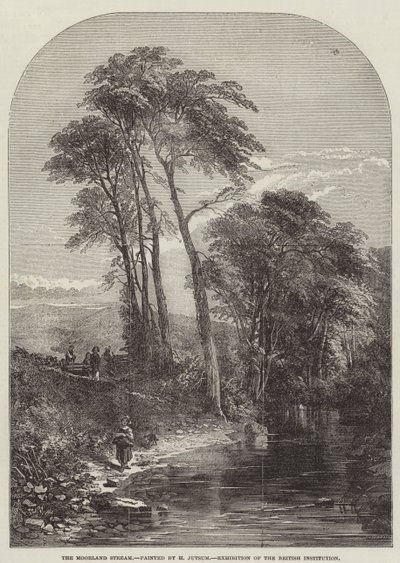 The Moorland Stream, Exposição da Instituição Britânica de Samuel Read