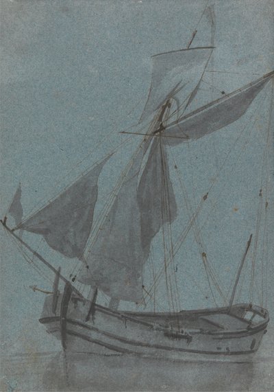Uma Barcaça Costeira de Samuel Scott