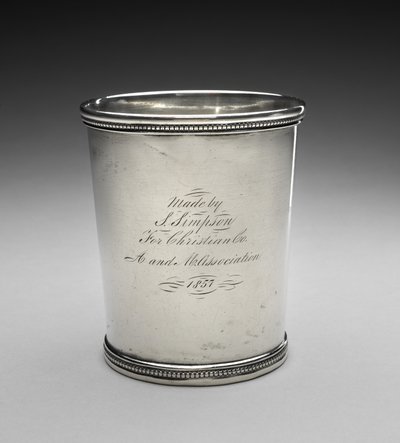 Tumbler, c. 1857 (prata) de Samuel Simpson