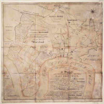 Um estudo sobre o senhorio ou mansão dos reis de East Greenwich de Samuel Travers
