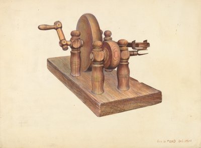 Descascador de maçã de Samuel W. Ford