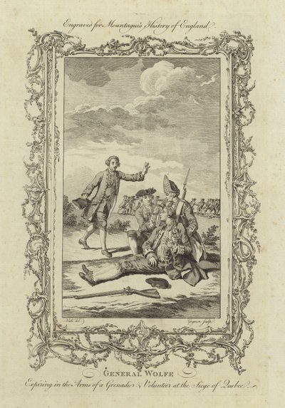 A morte do general James Wolfe de Samuel Wale