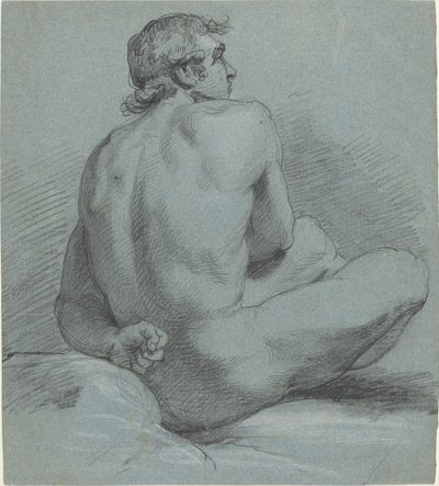 Nu Masculino Sentado de Samuel Woodforde