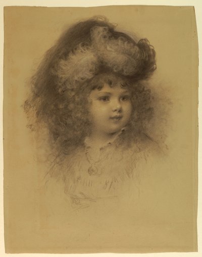 Retrato de uma jovem de Samuel Worcester Rowse