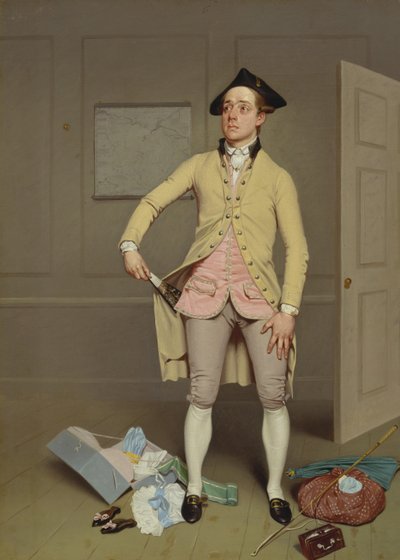 Samuel Thomas Russell em Samuel Foote&39;s &39;The Mayor of Garratt&39;, c.1810-11 (óleo sobre tela) de Samuel de Wilde