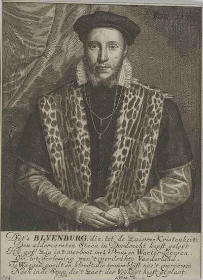 Retrato de Adriaan van Blyenburg, Senhor de Schobbeland de Samuel van Hoogstraten