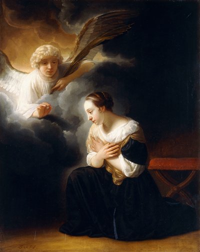 A Virgem e a Imaculada Conceição, c.1665-75 de Samuel van Hoogstraten