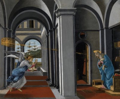 Anunciação de Sandro Botticelli