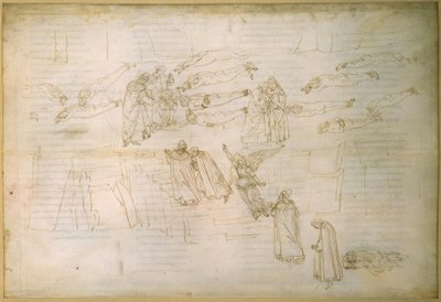 Sirenetraum de Dante, ... de Sandro Botticelli