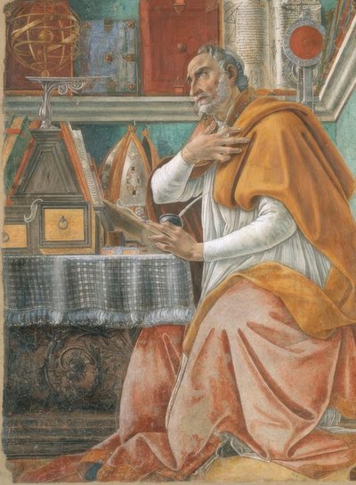 Santo Agostinho de Sandro Botticelli
