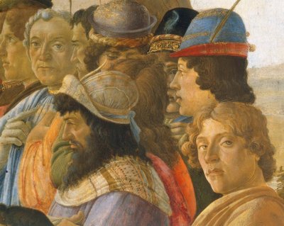 A adoração dos reis de Sandro Botticelli