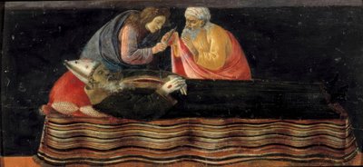 A remoção do coração do cadáver de São Bispo de Sandro Botticelli