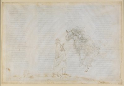 A Divina Comédia, Paraíso, Canto V. Primeira esfera planetária (céu lunar): Beatriz explica a Dante os princípios da dispensa eclesiástica; subida à esfera de Marte de Sandro Botticelli