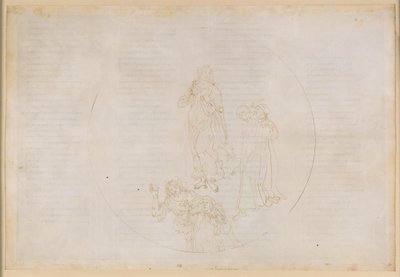 A Divina Comédia, Paraíso XVIII. Quinta esfera planetária (Céu de Marte): Cacciaguida nomeia os bem-aventurados que lutaram pela fé — Passagem para a esfera de Júpiter de Sandro Botticelli