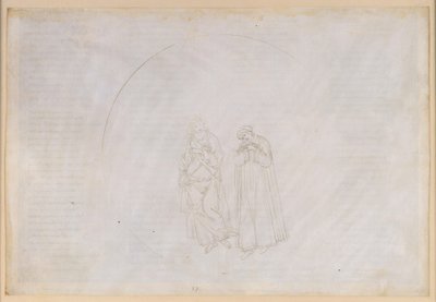 A Divina Comédia, Paraíso XVII. Quinta esfera planetária (Céu de Marte): Cacciaguida profetiza a Dante o exílio, mas também a fama eterna de Sandro Botticelli