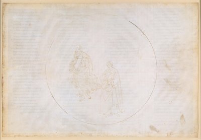 A Divina Comédia, Paraíso, Canto XVI. Quinta esfera planetária (Céu de Marte): Cacciaguida lamenta a decadência moral em Florença de Sandro Botticelli