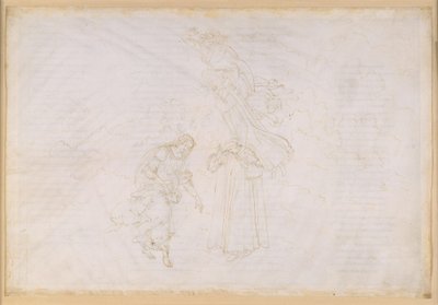 A Divina Comédia, Paraíso XXVII. Oitava Esfera (Céu das Estrelas Fixas): São Pedro profere um sermão de repreensão contra o papado corrupto; subida ao Céu de Cristal, o Primum Mobile de Sandro Botticelli