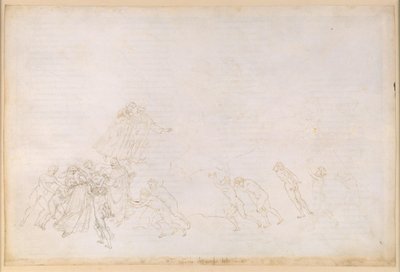 A Divina Comédia, Purgatório VI. Pré-Purgatório, Zona Intermédia: os que morreram em consequência de um ato de violência; conversa com Sordello de Sandro Botticelli