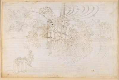 A Divina Comédia, Purgatório XXIX. O Paraíso Terrestre: O Triunfo da Igreja de Sandro Botticelli