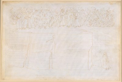 A Divina Comédia, Purgatório XXV. Ascensão ao sétimo anel do Purgatório: ensinamento sobre a materialidade das sombras; penitência dos luxuriosos de Sandro Botticelli