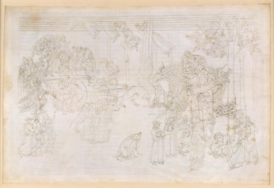 A Divina Comédia, Purgatório XXXII. O Paraíso Terrestre: A Árvore do Conhecimento e o destino histórico da Igreja de Sandro Botticelli
