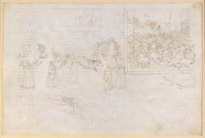 A Divina Comédia, Purgatório X. Primeiro Anel do Purgatório: Os relevos em mármore; a penitência dos orgulhosos de Sandro Botticelli