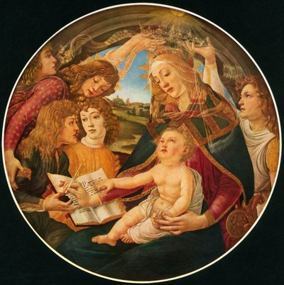 Madonna do Magnificat, 1481, 1937. de Sandro Botticelli