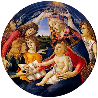 Madonna do Magnificat, 1483 de Sandro Botticelli