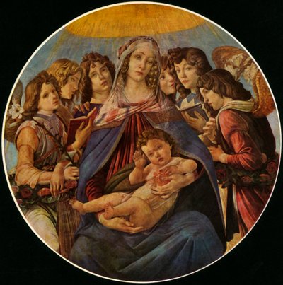 Madonna da romã, c1487, 1937. de Sandro Botticelli