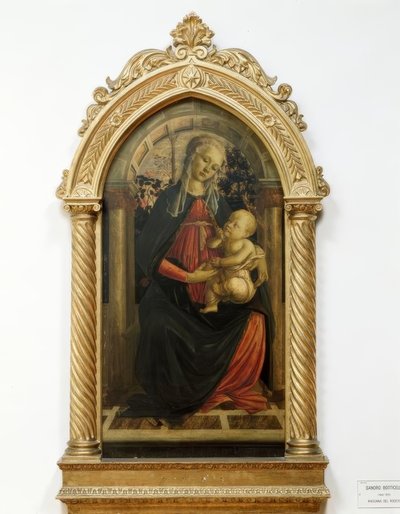 Maria com a criança de Sandro Botticelli