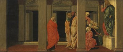 Cenas da vida de Maria Madalena de Sandro Botticelli