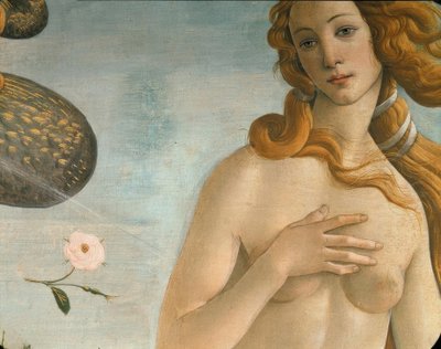O nascimento de Vênus (Vênus Anadyomene) de Sandro Botticelli