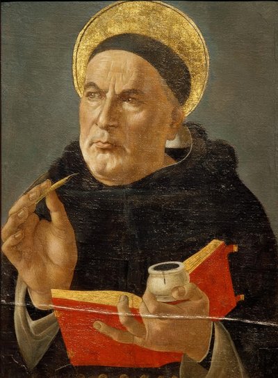 Thomas Aquinas. de Sandro Botticelli