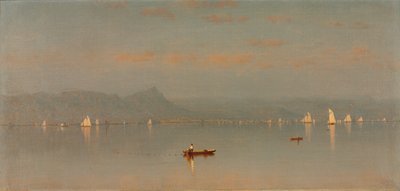 Baía de Haverstraw, 1868. de Sanford Robinson Gifford