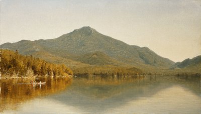Monte Whiteface de Lake Placid, em Adirondacks, 1863 de Sanford Robinson Gifford