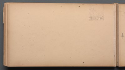 Sketchbook, página 17: Dixville Notch, Maine, 1859. de Sanford Robinson Gifford