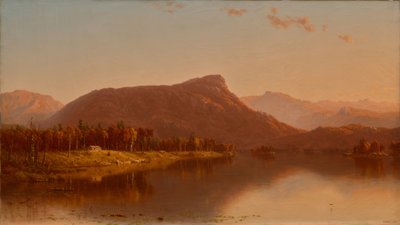 Uma casa na natureza de Sanford Robinson Gifford