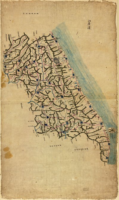 Chosŏn chido LOC 83675009-8 de Sang Gi Chŏng