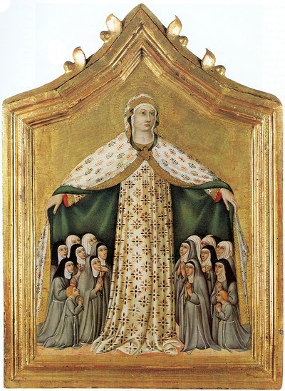 Madonna of Mercy Madonna of Mercy, 1440 de Sano di Pietro