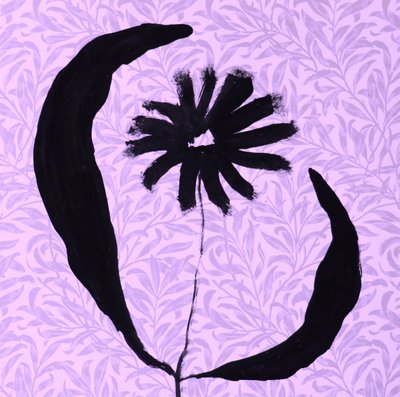 Floração preta abstrata de Santhosh ch