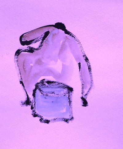 Formulário «Lavanda» abstrato de Santhosh ch