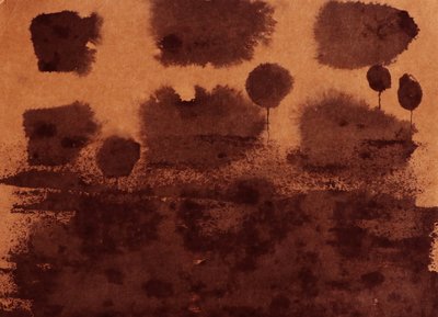 Paisagem abstrata em sépia de Santhosh ch