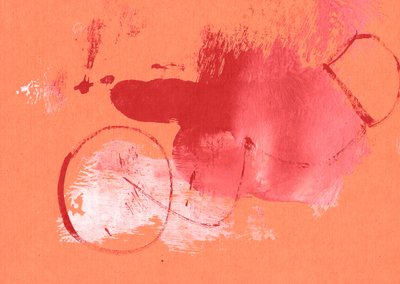 Formas arrojadas vermelhas e laranja de Santhosh ch