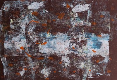 Camadas abstratas de cobre escuro de Santhosh ch