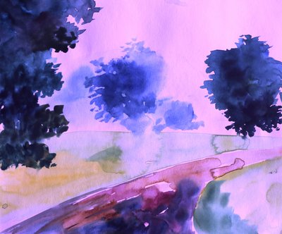 Caminho Rosa de Sonho de Santhosh ch