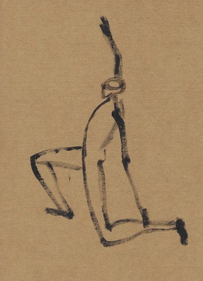 Esboço dinâmico de figura de Santhosh ch