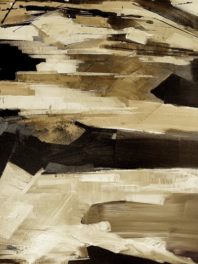 Pinceladas abstratas terrosas de Santhosh ch