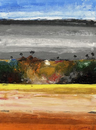 Camadas de horizonte terrosas de Santhosh ch