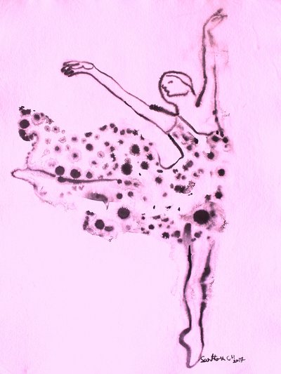 Dança de ballet etérea de Santhosh ch
