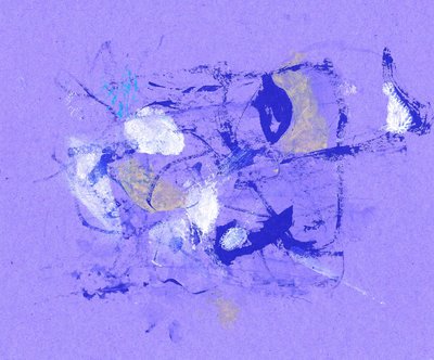 Abstrato púrpura expressivo de Santhosh ch
